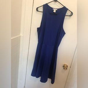 H&M blue dress